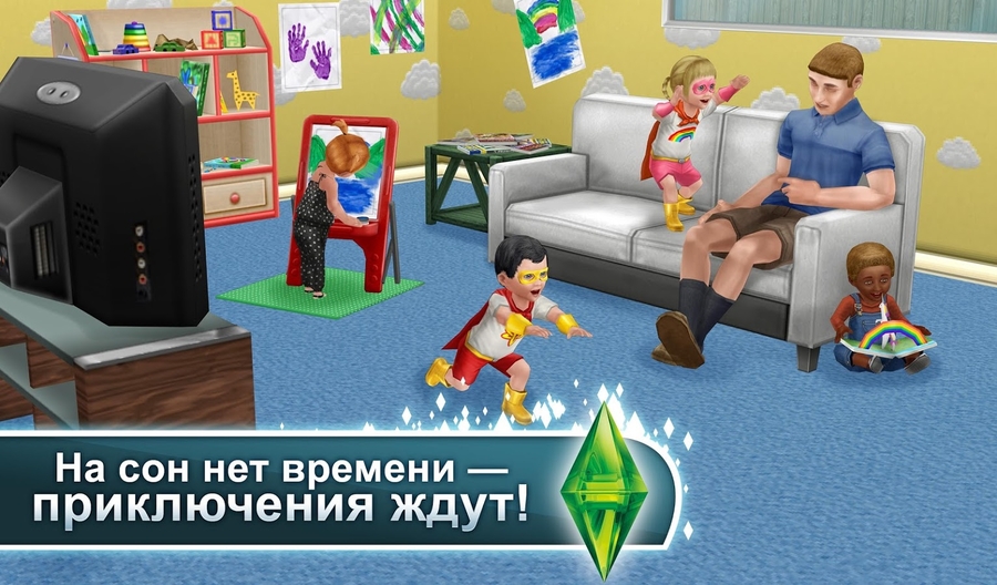 скачать sims 3 на андроид trashbox